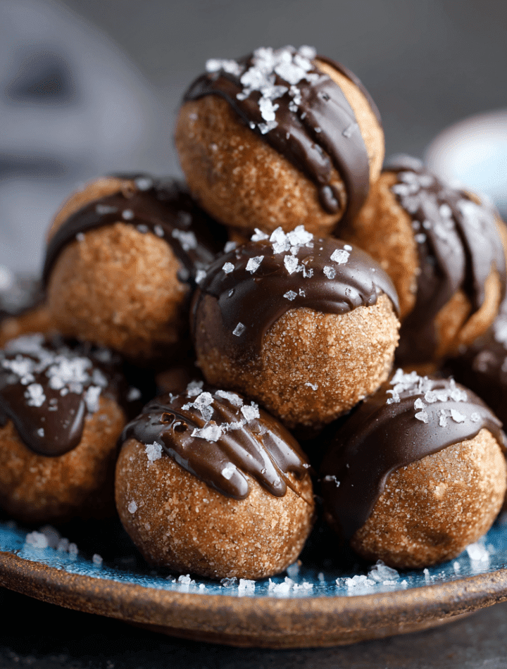 Chocolate Almond Butter Balls