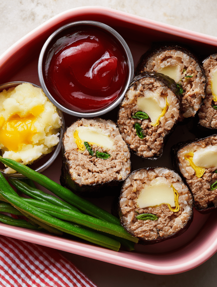 Lunchbox Meatloaf Sushi