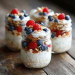 5-Day Protein Breakfast Jars