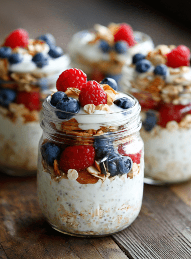 5-Day Protein Breakfast Jars