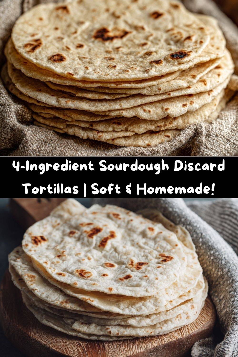 Sourdough Discard Tortillas