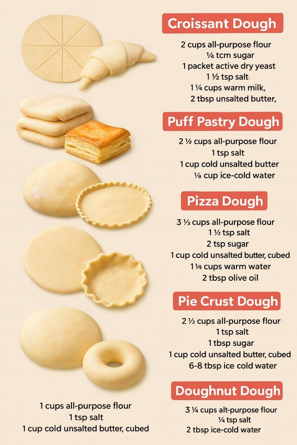 5 Essential Dough Recipes