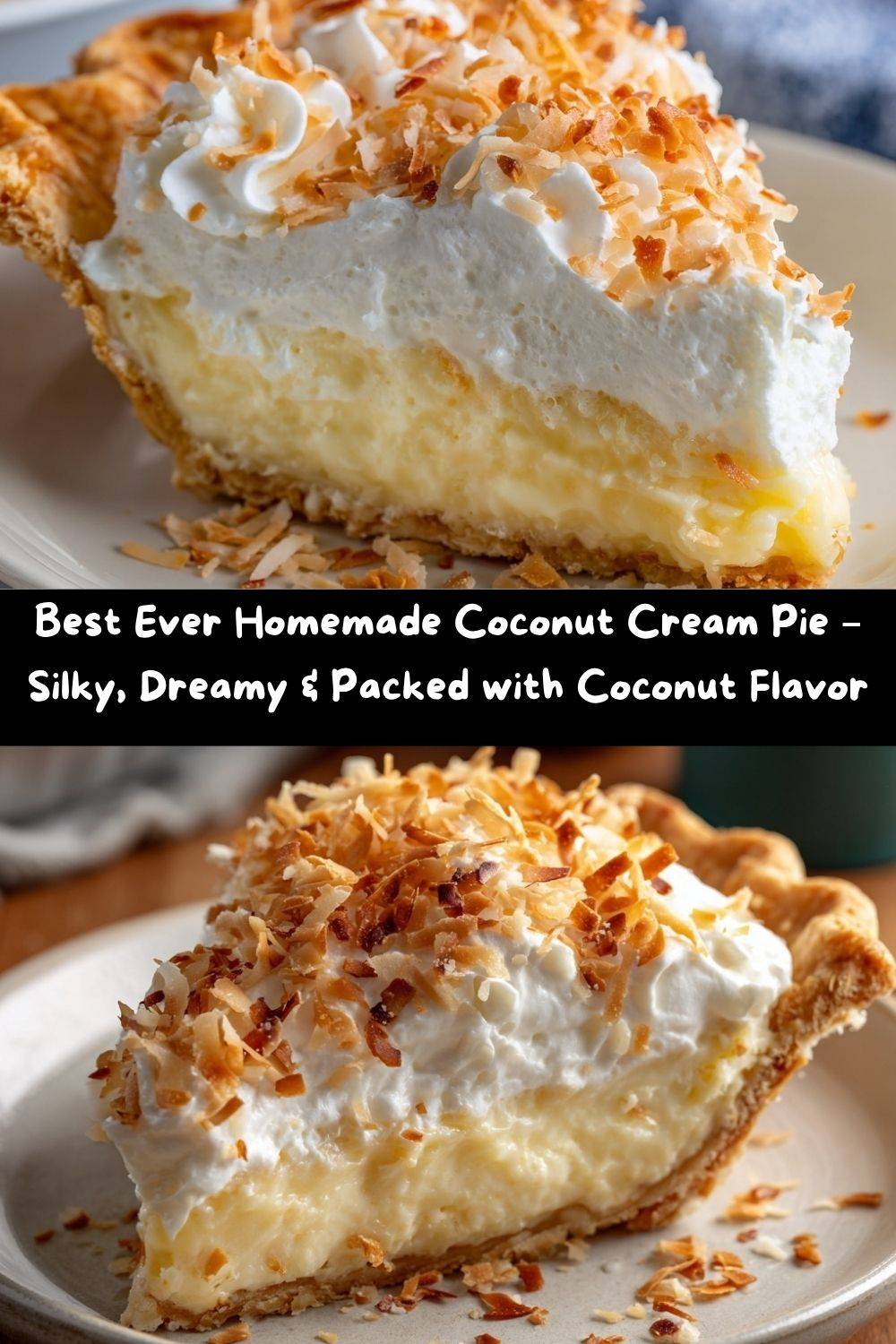 Homemade Coconut Cream Pie
