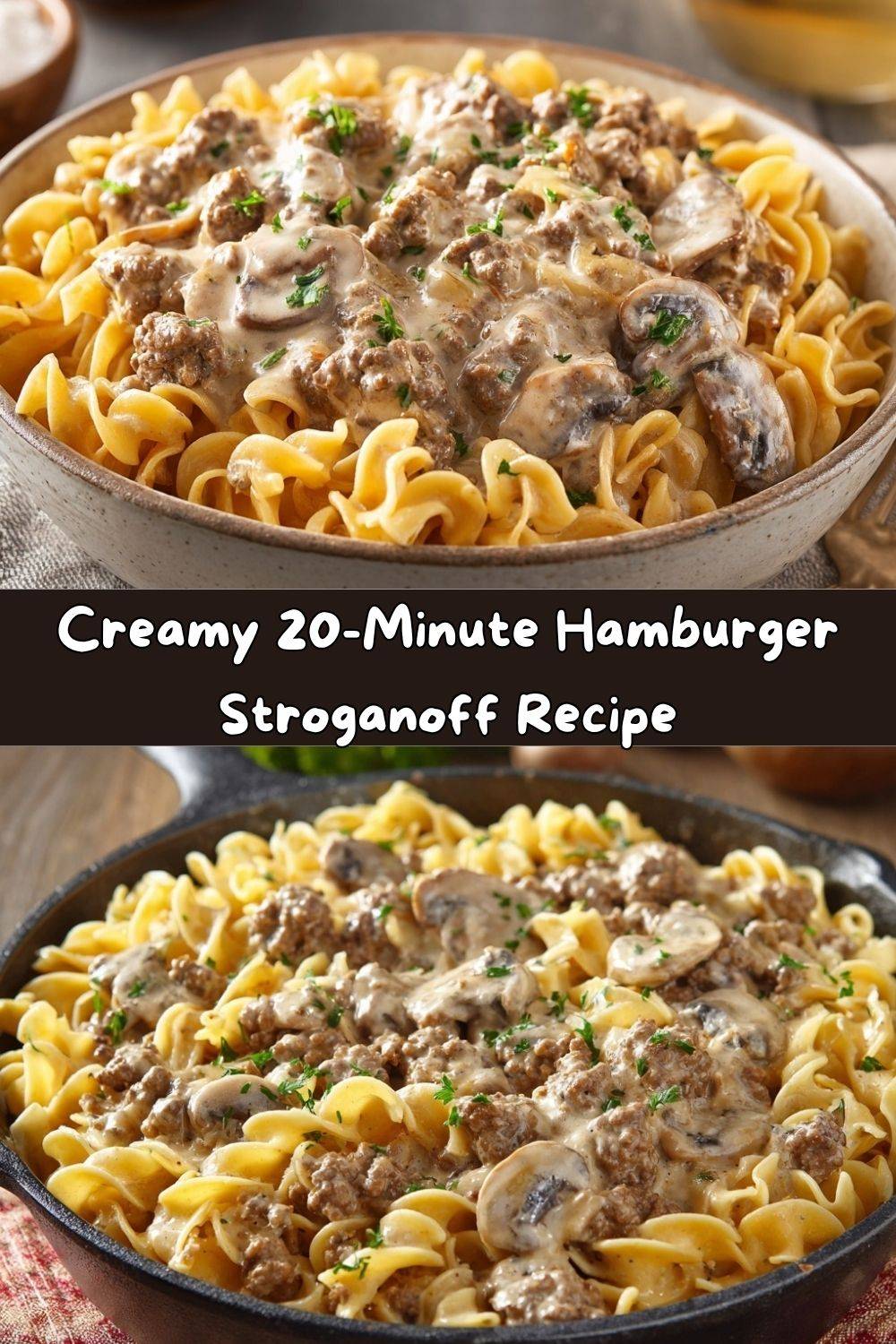  Hamburger Stroganoff Recipe