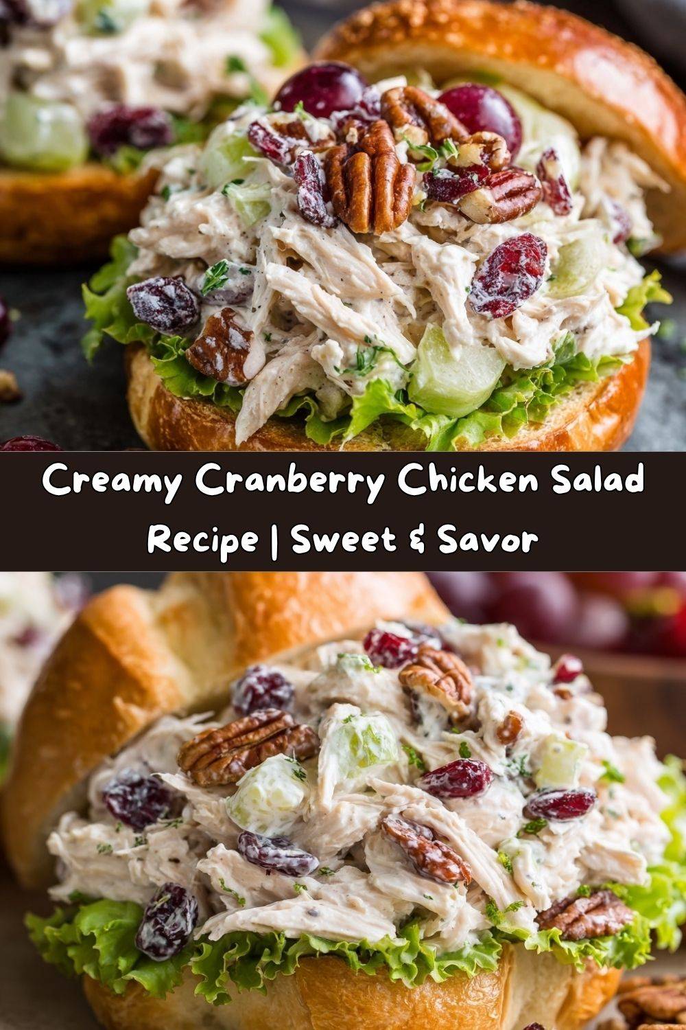 Creamy Cranberry Chicken Salad