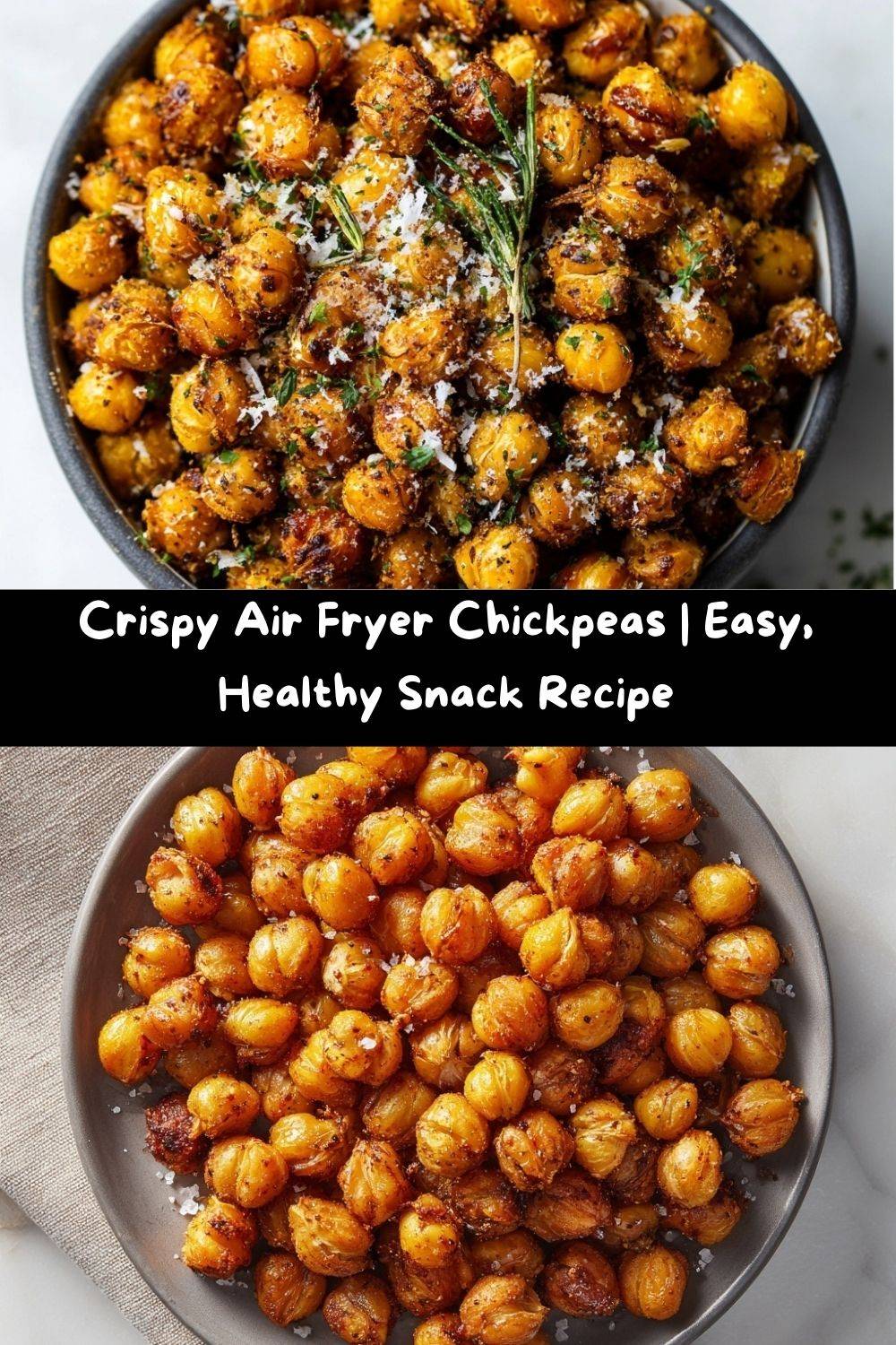 Crispy Air Fryer Chickpeas