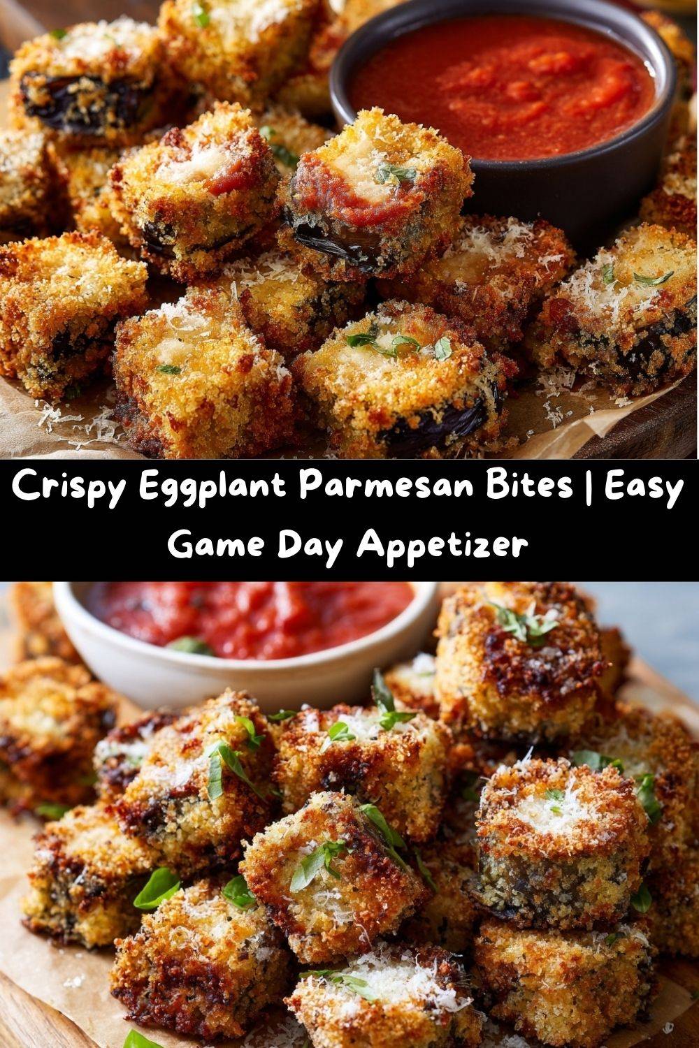 Eggplant Parmesan Bites