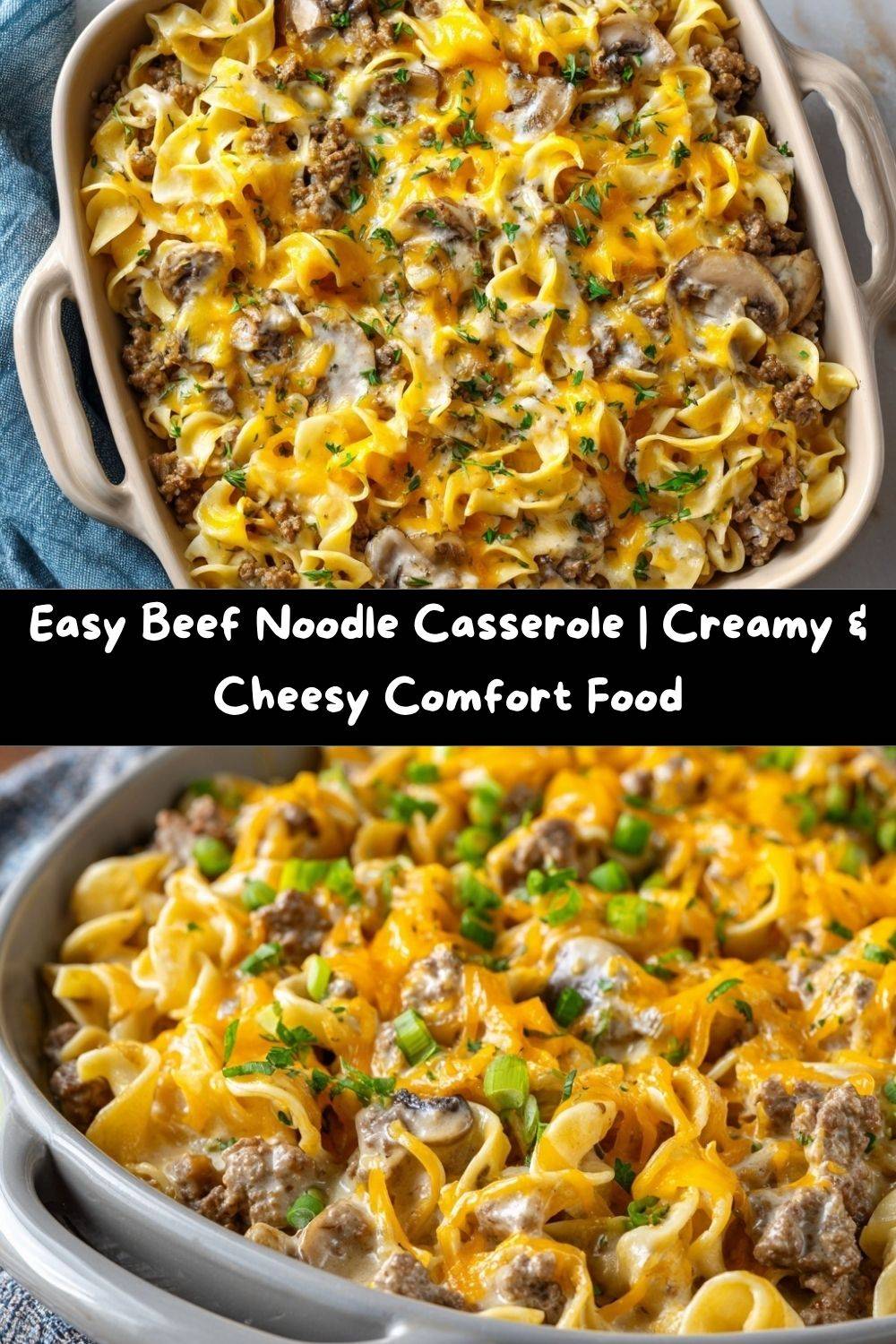 Easy Beef Noodle Casserole