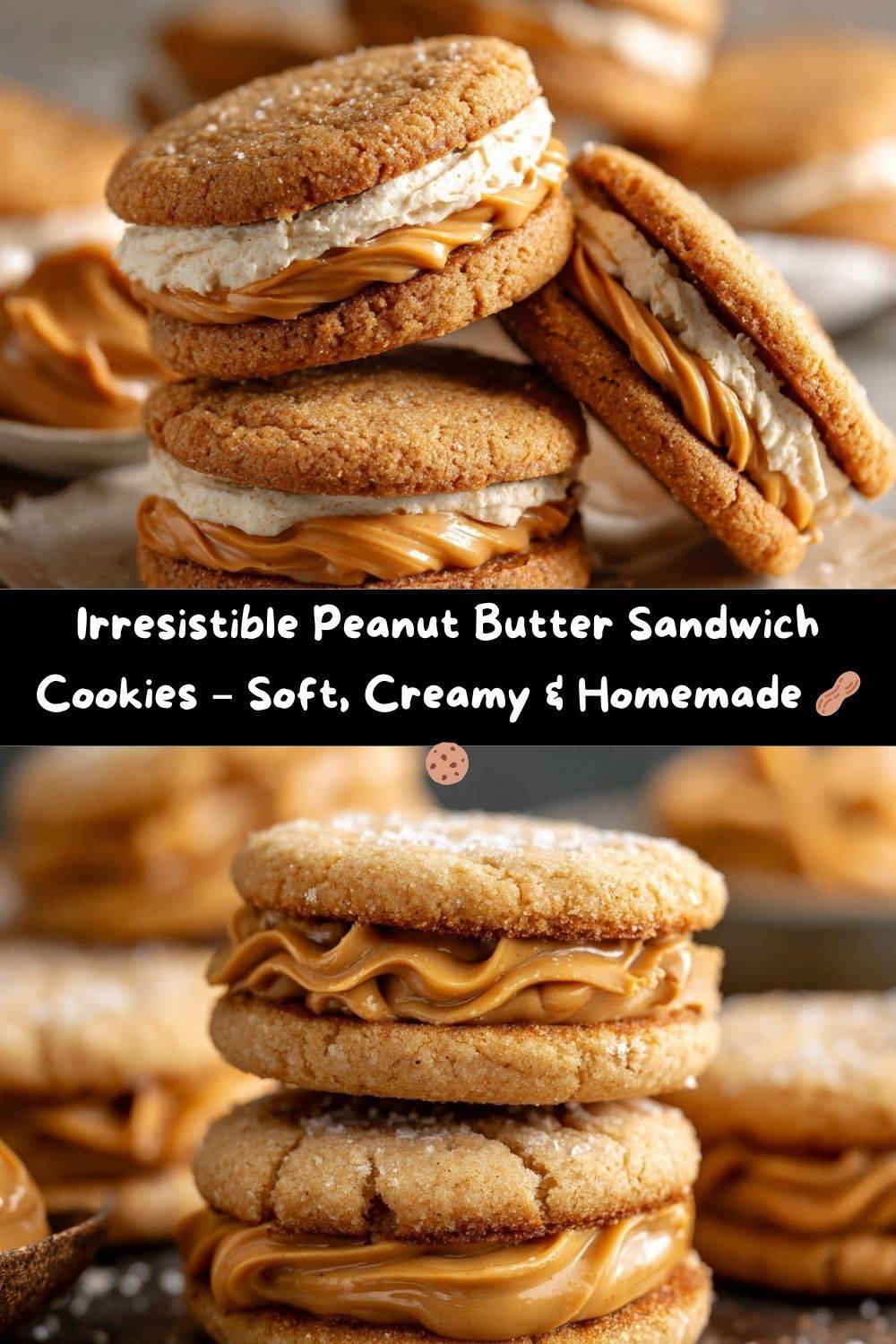 Peanut Butter Sandwich Cookies