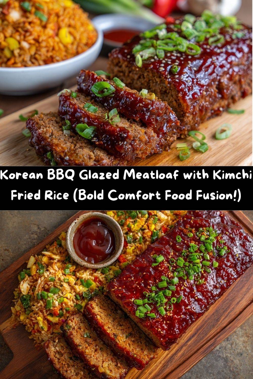 Korean BBQ Glazed Meatloaf