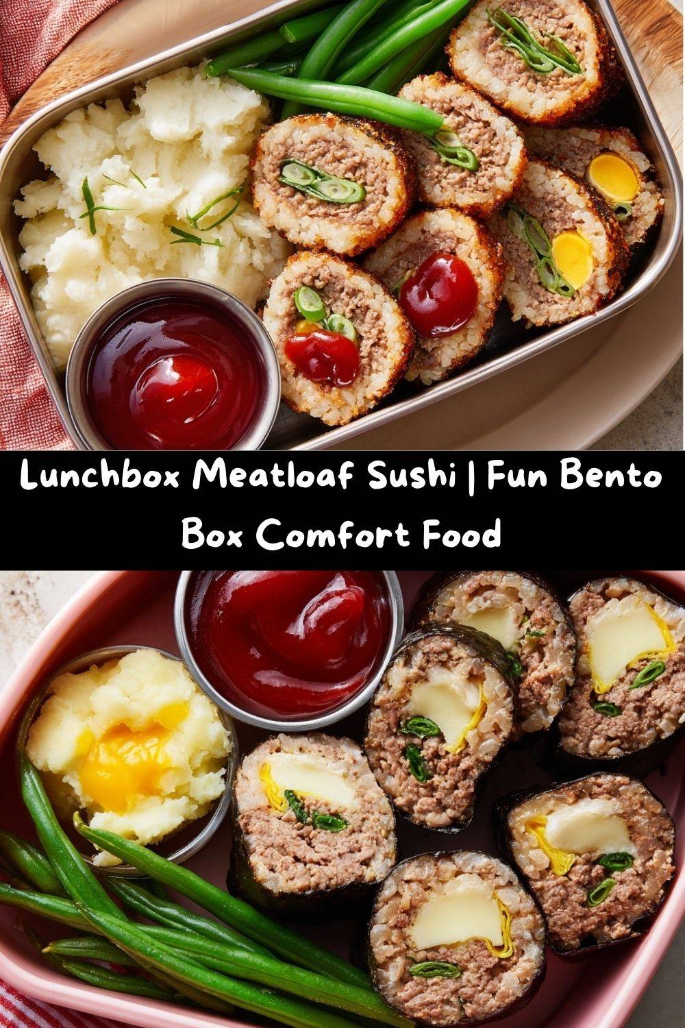 Lunchbox Meatloaf Sushi