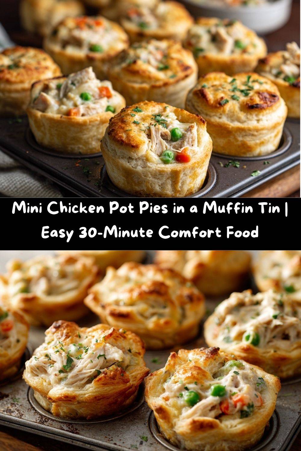 Mini Chicken Pot Pies
