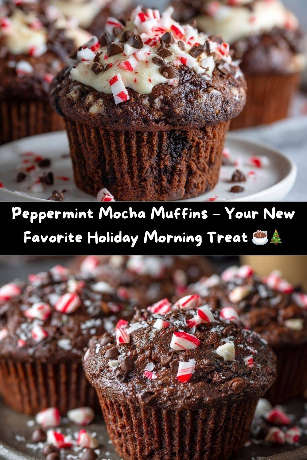 Peppermint Mocha Muffins