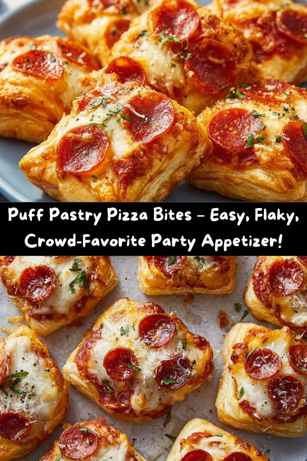Puff Pastry Pizza Bites