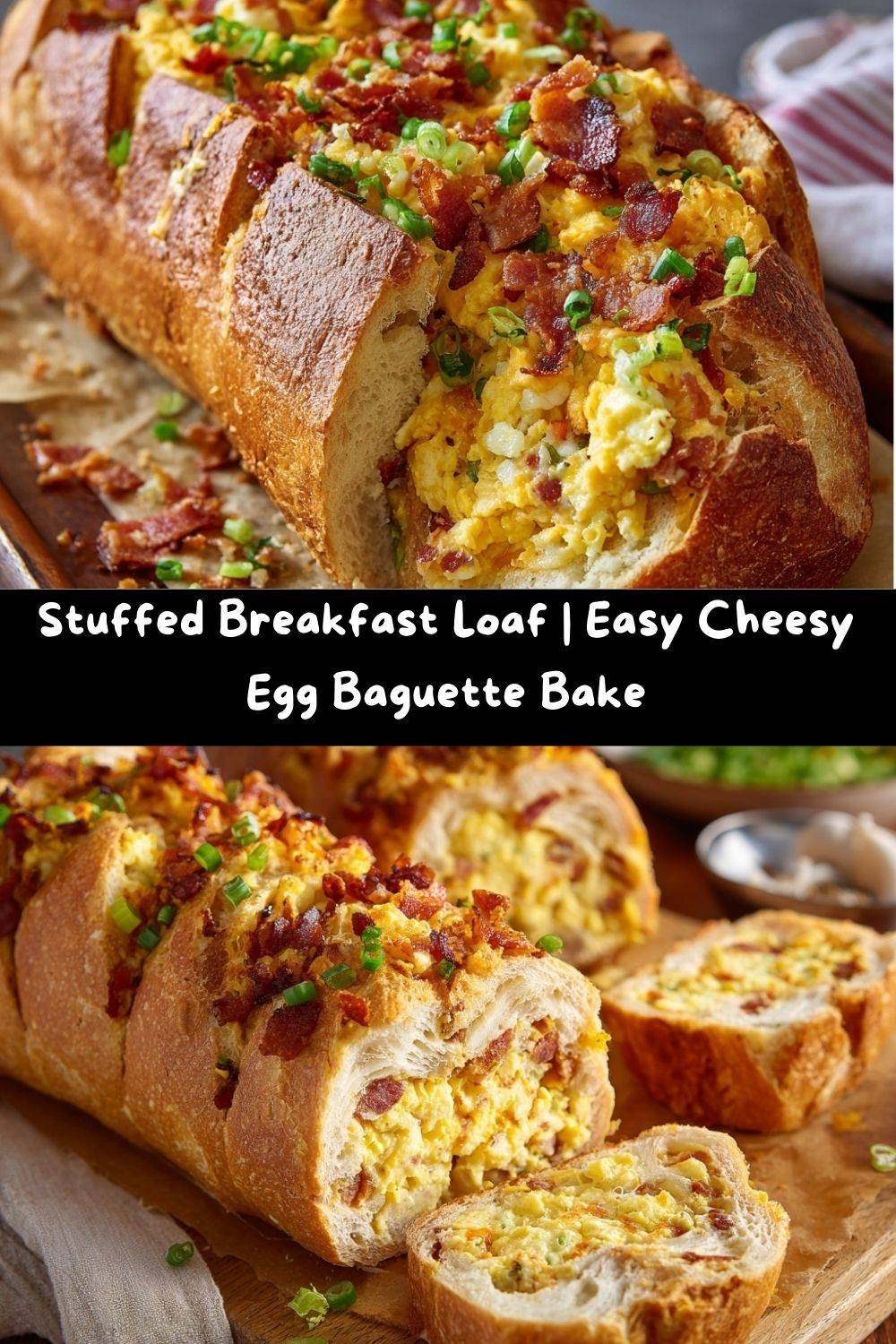 Stuffed Breakfast Loaf