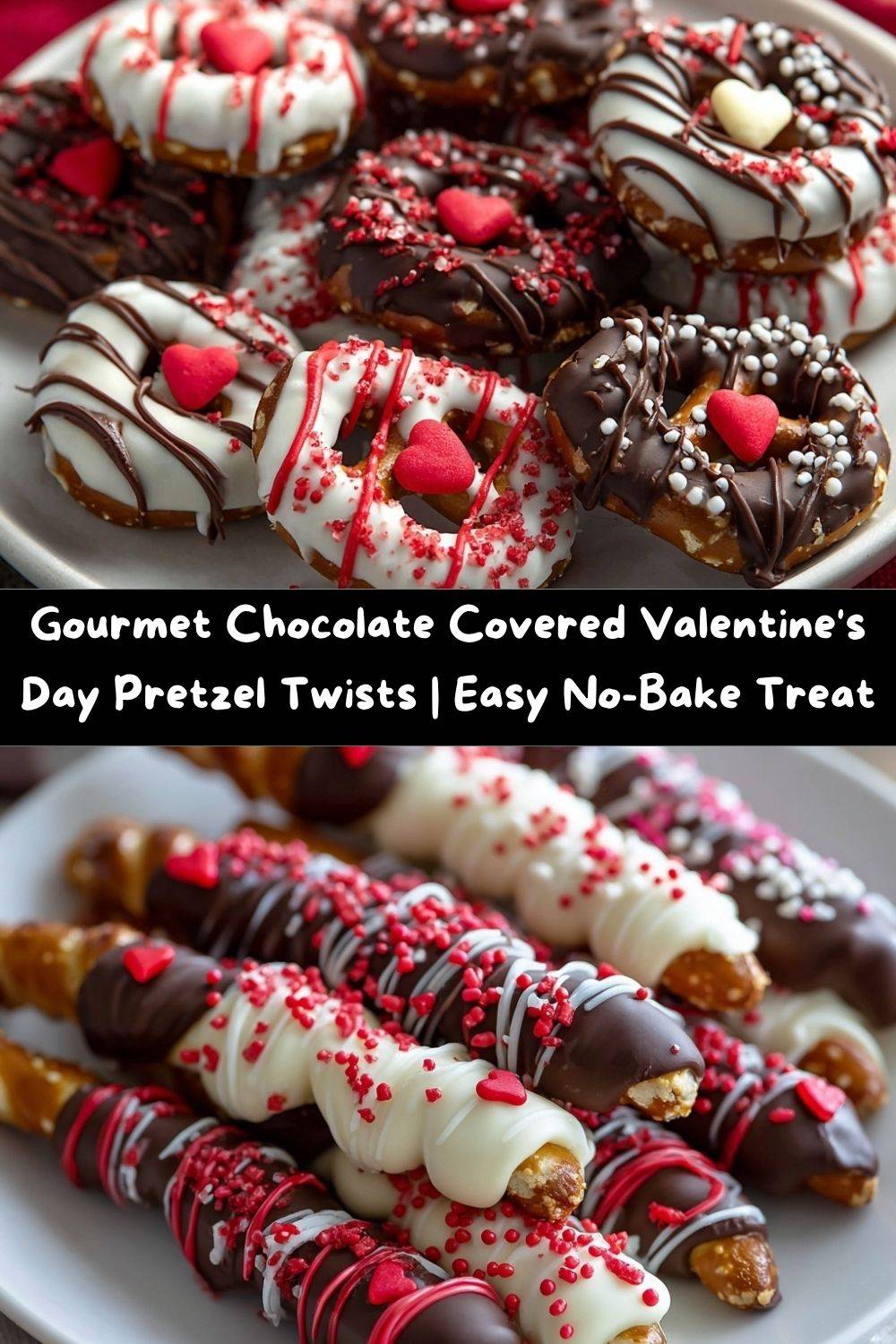 Valentine’s Day Pretzel Twists