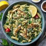 Green Goddess Chicken Pasta
