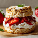 Strawberry Shortcake Biscuit Sandwiches