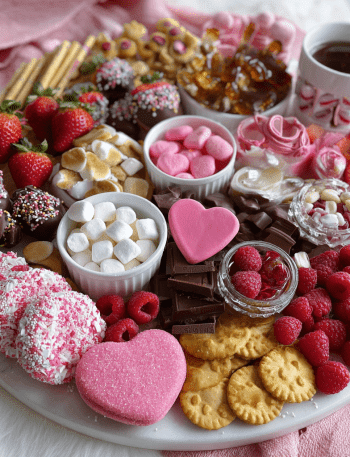 Valentine’s Day Dessert Board