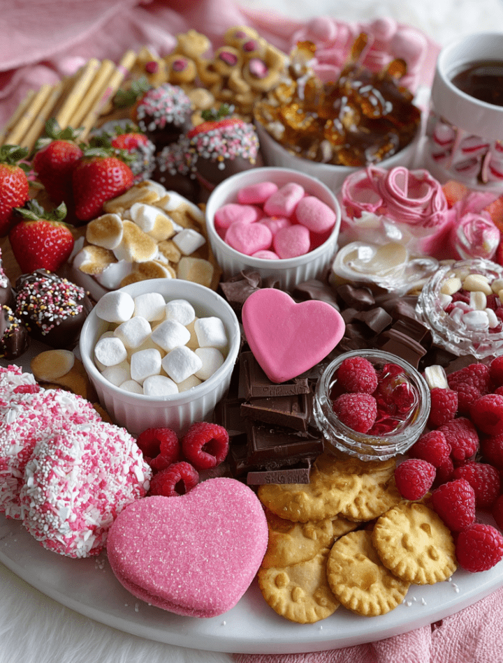 Valentine’s Day Dessert Board