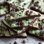 Mint Chocolate Chip Cookie Bark