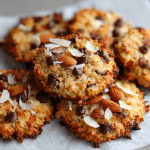 Air Fryer Coconut Almond Chocolate Chip Cookies