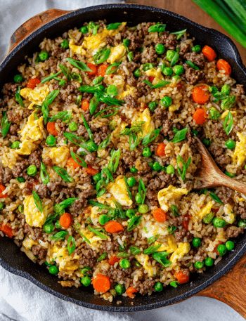 Beef and Veggie Fried Rice
