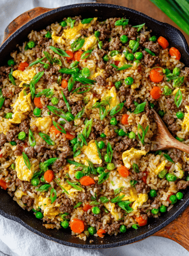 Beef and Veggie Fried Rice