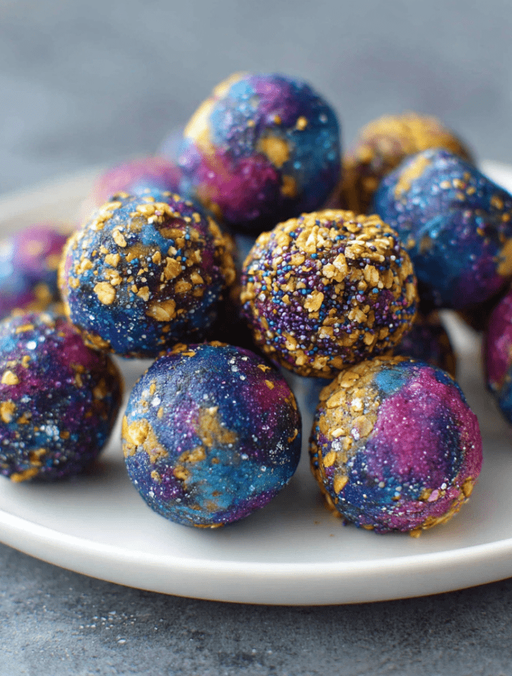 Galaxy Protein Balls for Kids