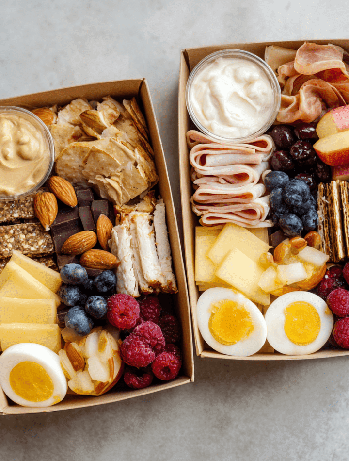 Balanced Breakfast Charcuterie Prep Boxes