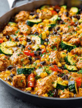 Tex-Mex Chicken and Zucchini