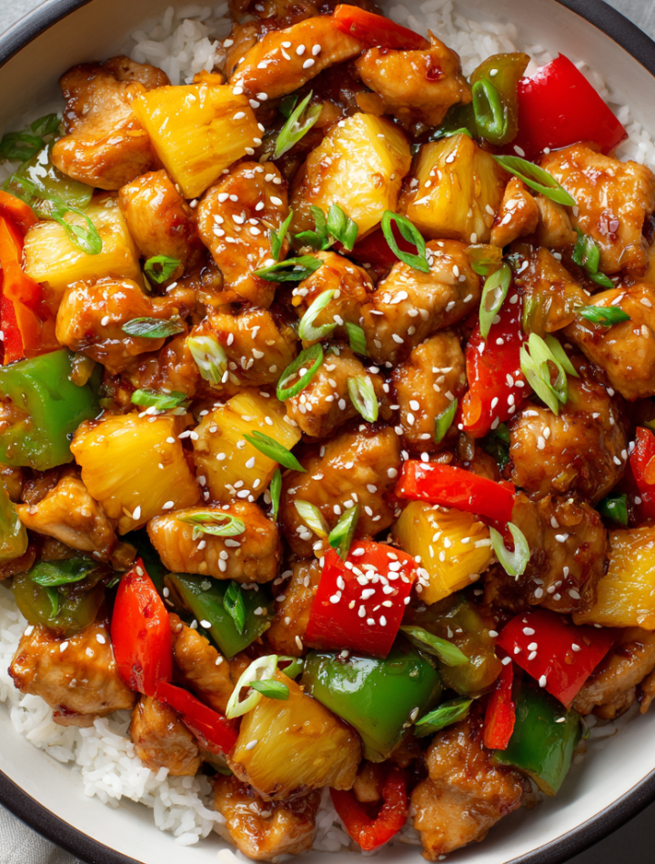 Chicken Pineapple Stir-Fry