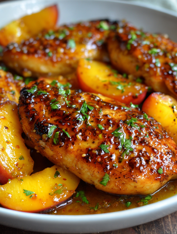 Peach-Glazed Chicken Breast