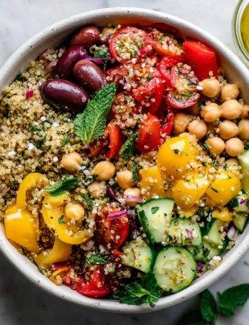 Mediterranean Quinoa Salad