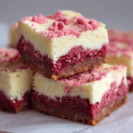 Pink Velvet Cheesecake Bars