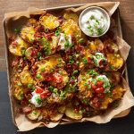 Irish Nachos with Crispy Potatoes