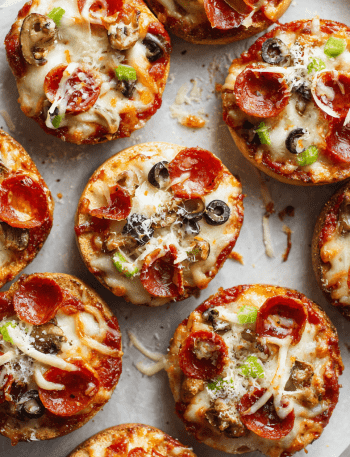 Mini Pizza Bagel Bites