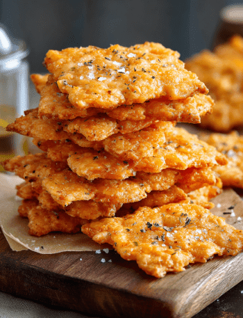 Homemade Cheese Crackers