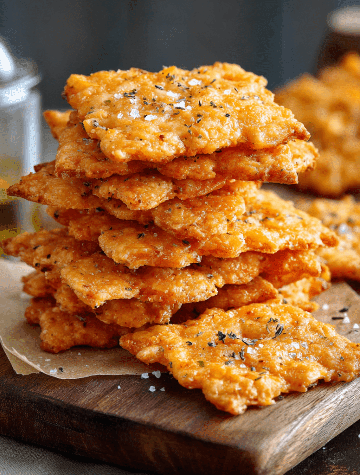 Homemade Cheese Crackers