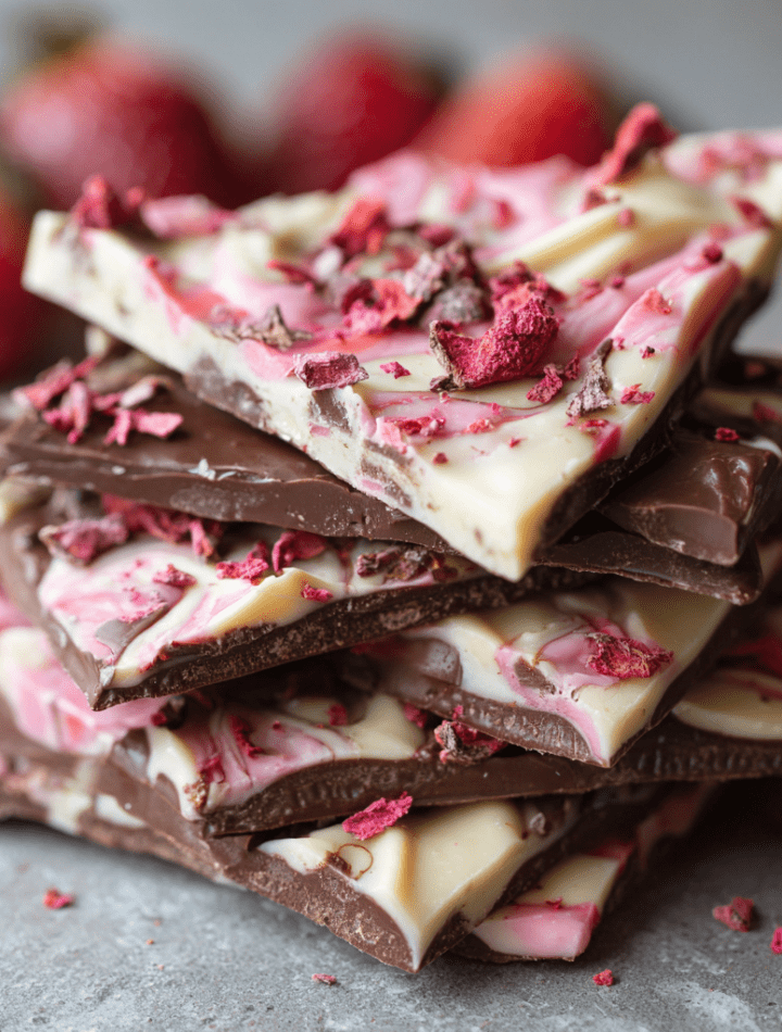 Chocolate Strawberry Bark