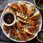 Pan-Fried Chicken Dumplings