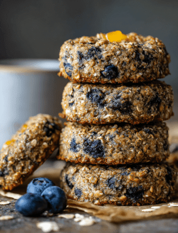 Blueberry Breakfast Cookies