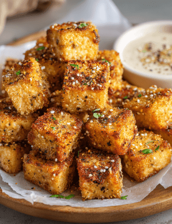 Crispy Baked Tofu Bites