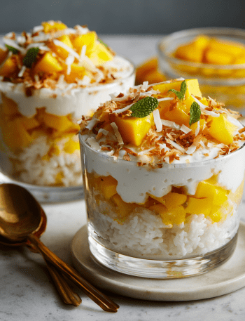 Mango Sticky Rice Trifle