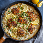 Lemon Pepper Chicken Skillet