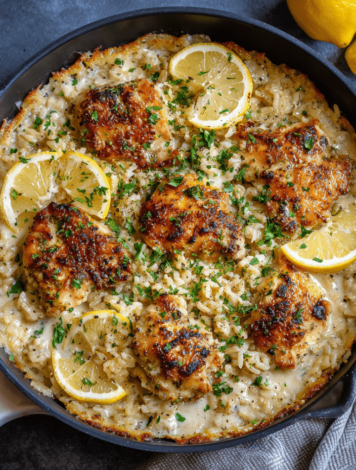 Lemon Pepper Chicken Skillet