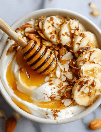 Honey Almond Yogurt Bowl