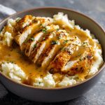 Chicken Breast Gravy Bowls