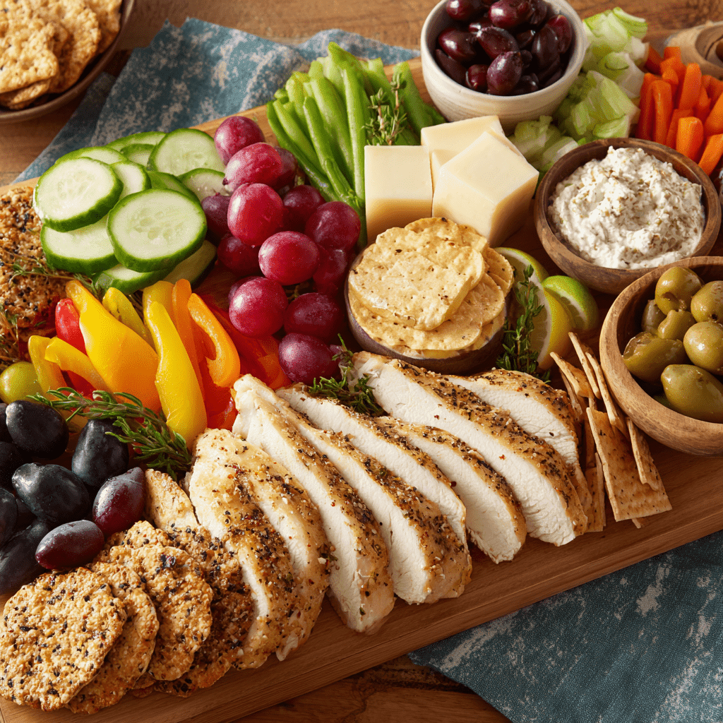 Chicken Breast Grazing Board