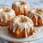 Coconut Cream Mini Bundt Cakes